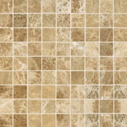 Мозаика Emperador Light Pol. 30х30х7 мм каменная 30.5x30.5