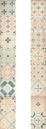 Бордюр 1506-0173 Парижанка Мульт. керамический