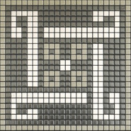 Мозаика Memoria Luce MEMOB02 керамика 30х30 см Appiani  матовая чип 12х12 мм, бежевый, белый, серый