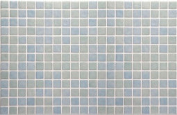 Мозаика Ezarri 2518-B Safe стекло 31.3х49.5 см матовая, антислип чип 25х25 мм, серый