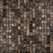 Мозаика 7M022-15P (Emperador Dark) 305х305 15x15 мрамор