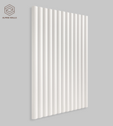 Стеновая декоративная панель LineArt ECO7103 Alpine Walls под покраску 2400х400х16 мм