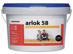 Клей Arlok 58 эластичный паркетный 7 кг