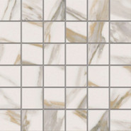 Мозаика RM01 30x30 неполированная керамогранит Estima Miramare чип 50х50 мм, бежевый, белый, серый 70429
