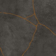 Керамогранит Hibi Darkness 60.4x60.4 Naturale Fioranese Ceramica Kintsugi матовый универсальная плитка KHT600R