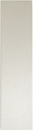 Настенная плитка Texiture Pattern Mix Pearl 6,25x25 Wow матовая, рельефная (структурированная) керамическая 127135