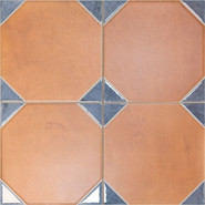 Керамогранит Dover Cotto Blue 33.3х33.3 Realonda матовый универсальная плитка