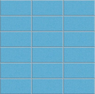 Мозаика Anthologhia Hibiscus керамика 30х30 см Appiani полуглянцевая чип 50х100 мм, голубой MOS 2018