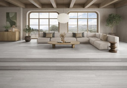 Ступень фронтальная Peldaño Recto 120 Travis Gris Liso 33x120 клинкер матовая Gres de Aragon 971164