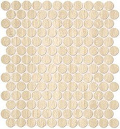 Декор Roma Travertino Round Mosaico керамический