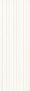 Настенная плитка Elanda Bianco Stripes Paradyz Ceramika 25x75 рельефная (структурированная), матовая керамическая 5900139098235