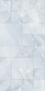 Настенная плитка Onice Blu Rel. Керлайф 31.5x63 глянцевая керамическая 921659