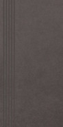 Ступень фронтальная Intero Nero Stopnica Prasowana Mat. 29,8x59,8 керамогранит матовая 5902610576737