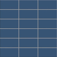 Мозаика Open Space Azzurrite керамика 30х30 см Appiani полуматовая чип 50х100 мм, синий OPS 2012