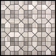 Мозаика KB-P54 (XY-M031G-54P) 305х305 мрамор