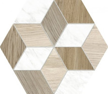Керамогранит Beauty Matt Hexa 23,2x26,7 универсальный матовый