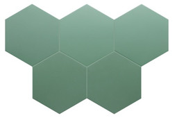 Керамогранит Coimbra Pickle Green 17.5х20 Неректифицированный Equipe матовый универсальный 30638
