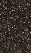 Керамогранит Terrazzo Black Matt 80х160 Ennface матовый универсальная плитка ENIND3214MT80160