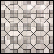 Мозаика KB-P54 (XY-M031G-54P) 305х305 мрамор