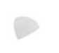 Вставка Rounded Edge Corner Snow (104792) 1,1х1,1 Wow глянцевая керамическая