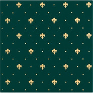 Декор Giglio Oro Su Verde 20x20 Petracer`s Grand Elegance Gold глянцевый керамический GLL03-09