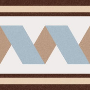 Бордюр Florentina-2 Celeste керамический