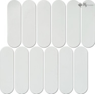 Мозаика P-559 керамика матовая 27.6х29 см NSmosaic Porcelain Series чип 43х148 мм, серый