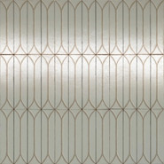 Керамогранит Terramater Dune 3D Losanga Lux Str 9.1x37.5 Marazzi Italy глянцевый настенная плитка MPM6