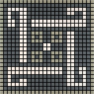 Мозаика Memoria Ombra MEMOB08 керамика 30х30 см Appiani матовая чип 12х12 мм, бежевый, зеленый, серый