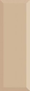 Настенная плитка Monocolor Biselado Brillo Beige 10x30 глянцевая керамическая