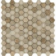 Мозаика L244006231 Aura Hexagon Creams