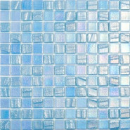 Мозаика Fusion Light Blue (на сетке)