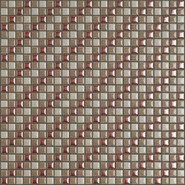 Мозаика Diag005 керамика 30х30 см Appiani Texture матовая чип 12х12 мм, коричневый, серый