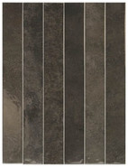 Керамогранит Verticale Soot 40x5x0,83 глазурованный глянцевый 31927 Equipe настенная плитка