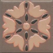 Вставка OS/C178/21052 Анвер 12 Коричневый 4.85x4.85 Kerama Marazzi глянцевая керамическая