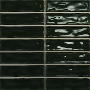 Настенная плитка Sticks Green Intenso 20x20 Absolut Keramika глянцевая керамическая