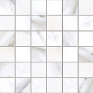 Мозаика Calacatta Mosaic керамика 30х30 см глянцевая, белый, серый 588143002