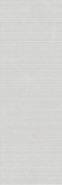 Настенная плитка Allure Light Grey Wave Ductile 30х90 Living Ceramics рельефная (структурированная) керамическая LV11178