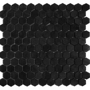Мозаика 7M009-DP мрамор 28.5х29.5 см Natural Mosaic Adriatica полированная, черный