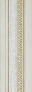 Бордюр Listelo Chester Ivory 10.5x29.5 сатинированный керамический