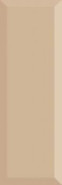 Настенная плитка Monocolor Biselado Brillo Beige 10x30 глянцевая керамическая