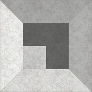 Керамогранит Megapolis Betton Grey Deco Серый 45х45 ProGRES Ceramica матовый напольная плитка 737496