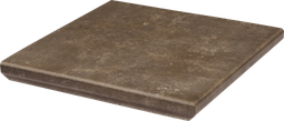 Ступень угловая Ilario Brown с Капиносом Mat 33х33 33х33 матовая