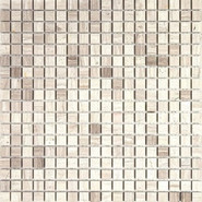 Мозаика 7M032-15P мрамор 30.5х30.5 см Natural Mosaic Adriatica полированная чип 15х15 мм, серый