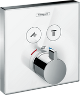 Термостатический смеситель Hansgrohe ShowerSelect для душа (внешняя часть)
