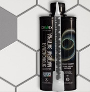 Эпоксидная двухкомпонентная затирка для плиточных швов Demex, матовая, серый гранит DME-311