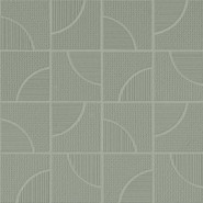 Мозаика Aplomb Lichen Mosaico Arch 32x32 керамика матовая, зеленый A6SN