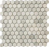 Мозаика Muare Каменная Q-Stones QS-Hex001-25P/10 30,5x30,5, глянцевая
