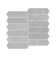 Керамогранит Petra Mini Crayon Grey (116995) 3,7х13,6 Wow глазурованный, матовый универсальный