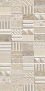 Декор Stone Geometria Azori 31.5x63 матовый керамический 588882001